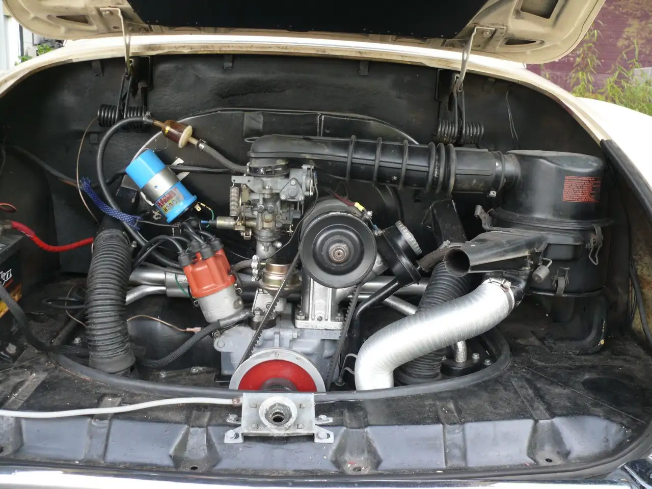 Volkswagen Karmann Ghia Coupe aus Californien Schräglenker, foto 6