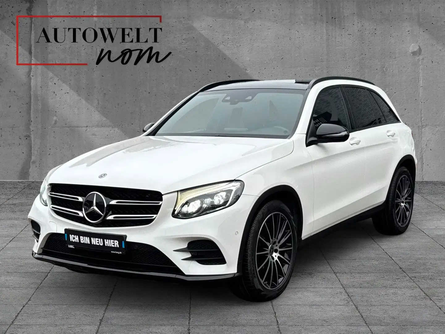 Mercedes-Benz GLC 300 GLC300 AMG 4Mat AHK/R-CAM/PANO/NIGHT/DISTRONIC/ Weiß - 1