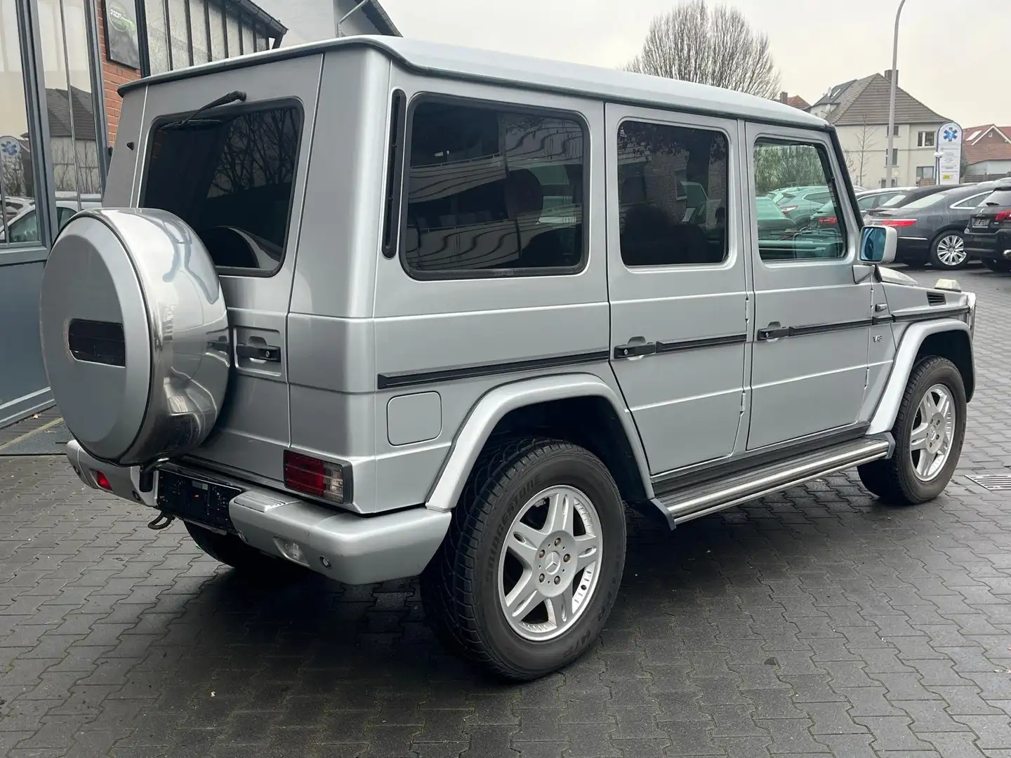 Mercedes-Benz G 500 V8 KLIMA*SCHIEBEDACH*LEDER W463 Stříbrná - 2