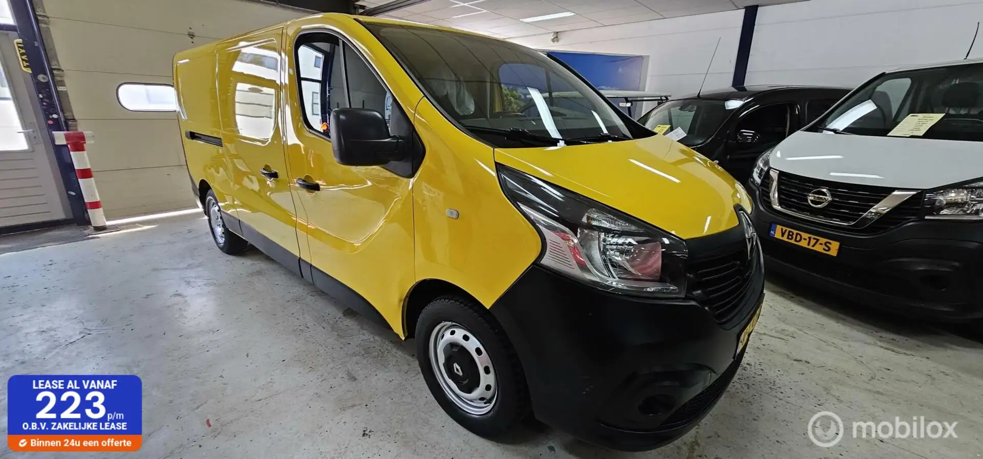 Renault Trafic bestel 1.6 dCi T29 L2H1 Comfort Jaune - 1
