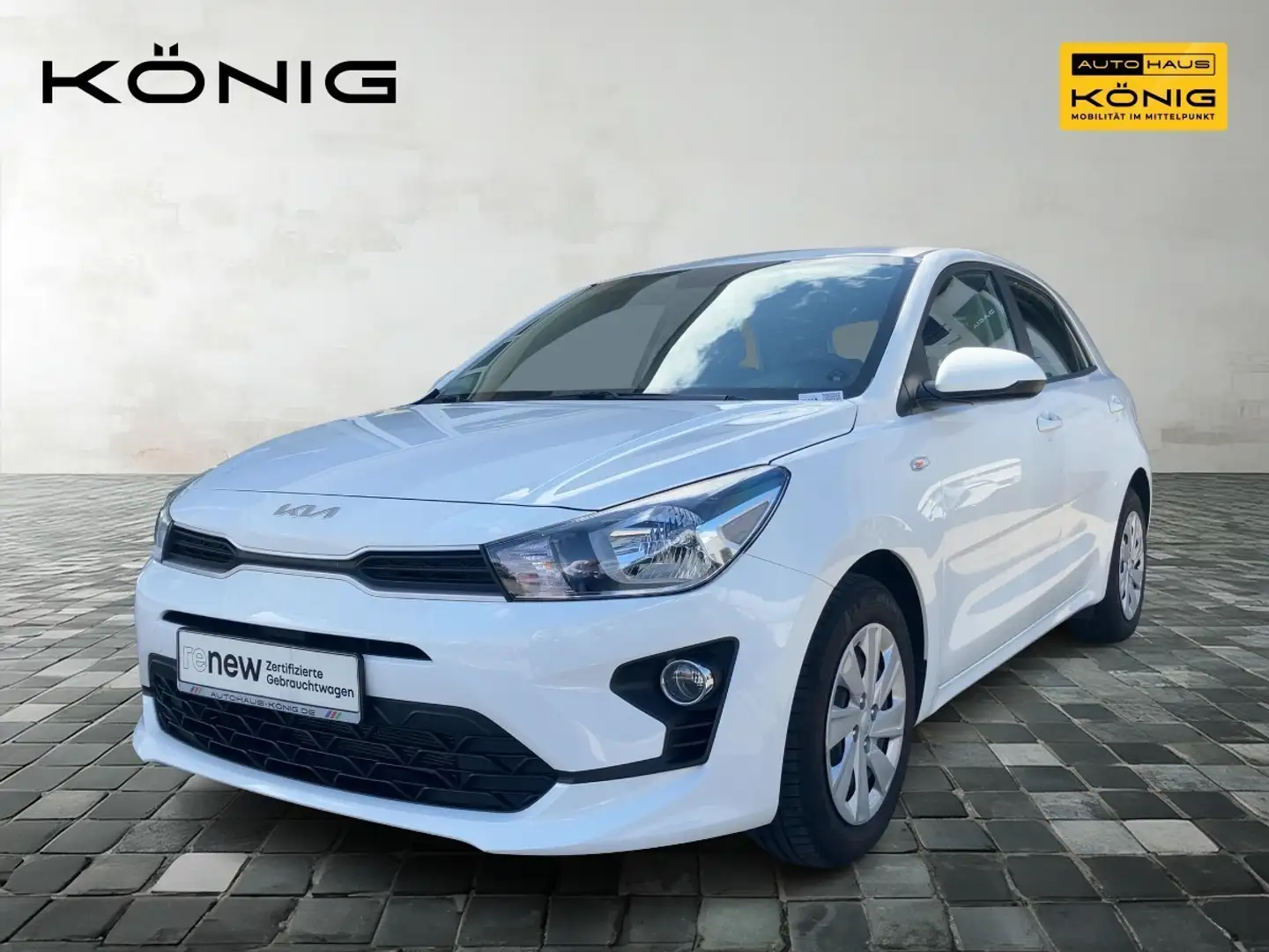 Kia Rio 1.2 - Sitz- und Lenkradheizung Blanc - 1