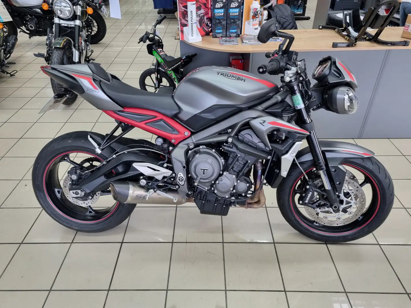 Triumph Street Triple 765 Gri - 2