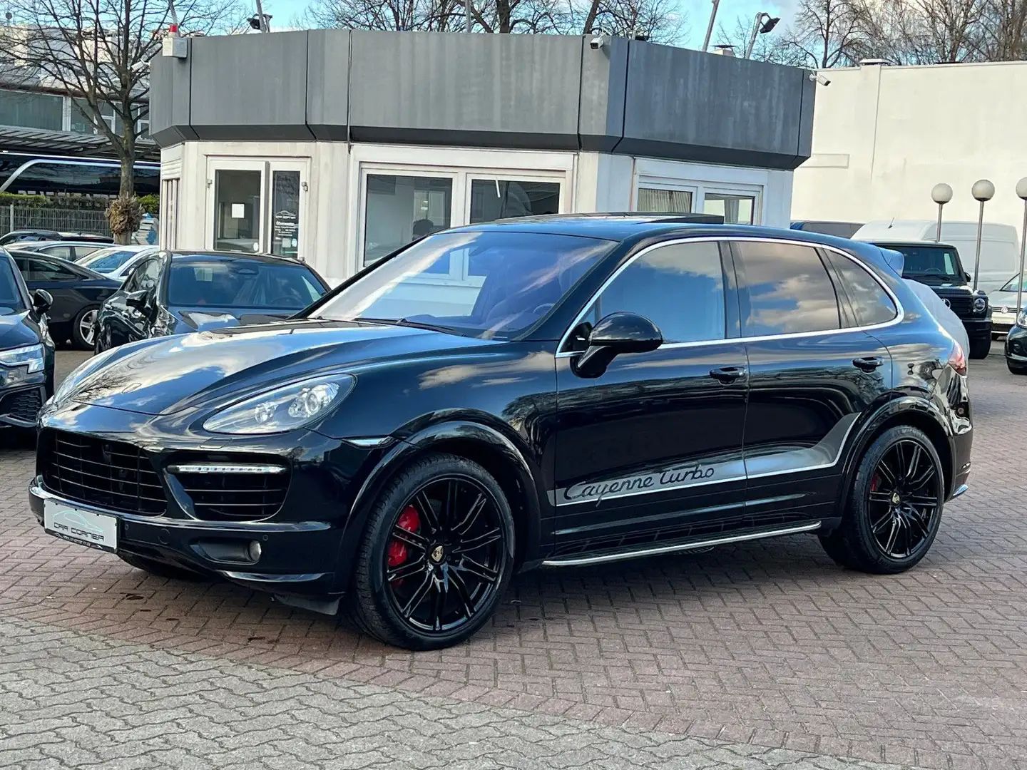 Porsche Cayenne Turbo FOND ENTERTAINMENT ABSOLUT VOLL Noir - 1