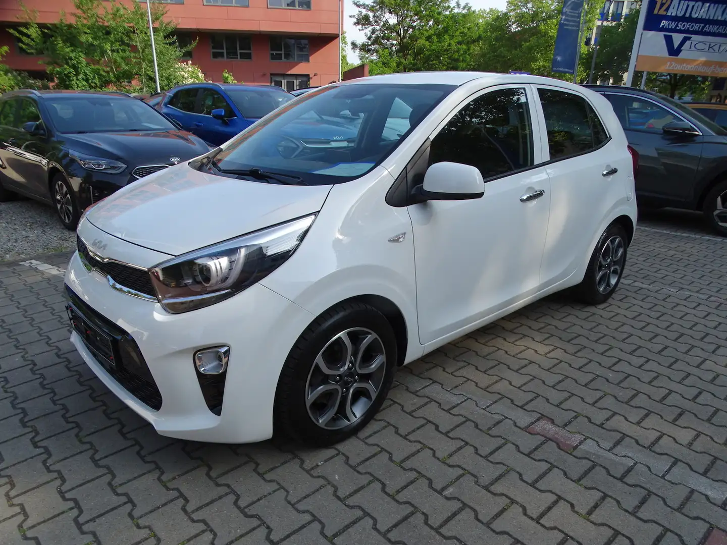 Kia Picanto 1.2 Spirit Automatik, Navi Paket Blanc - 1