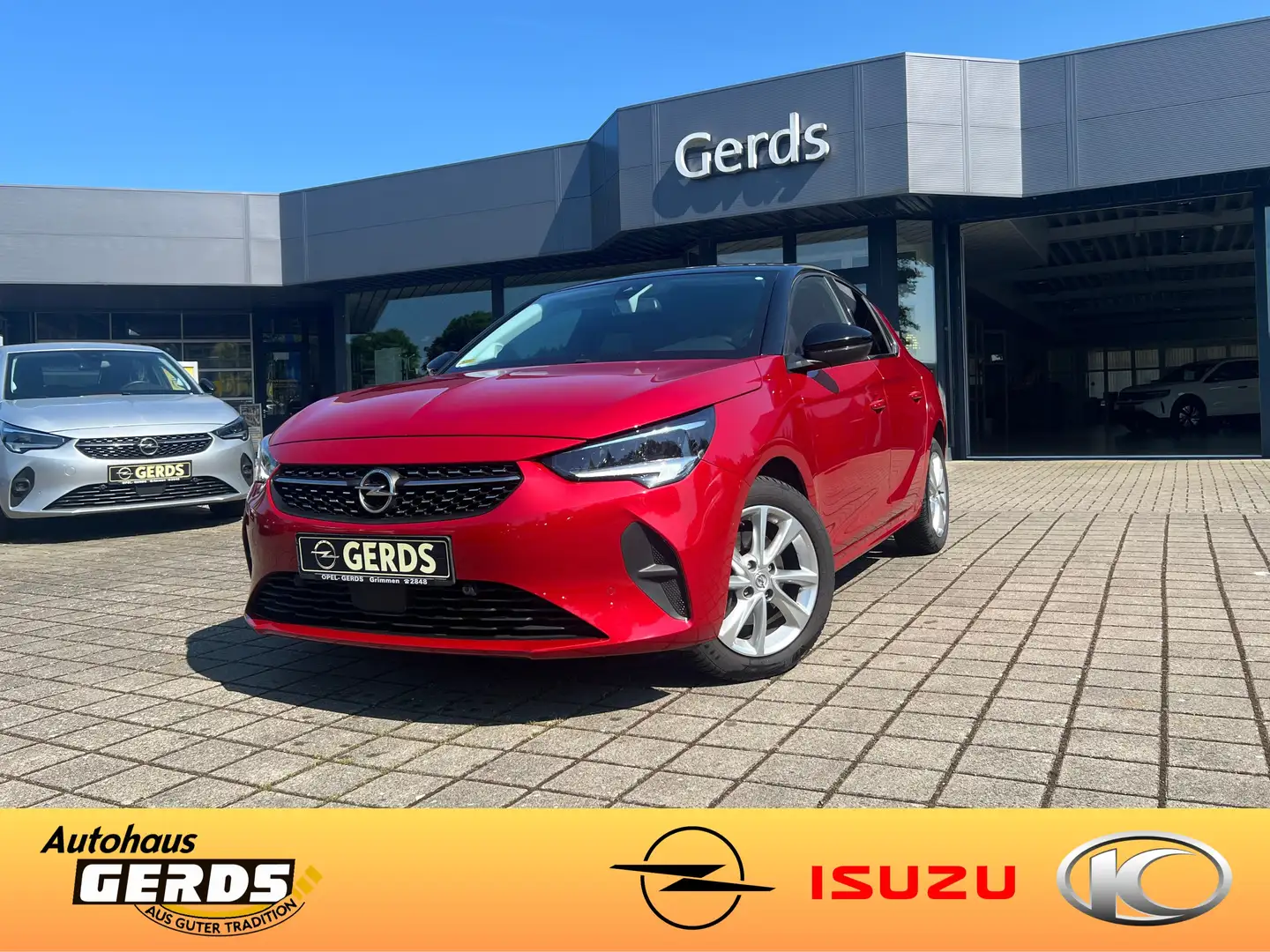 Opel Corsa Elegance Rot - 1