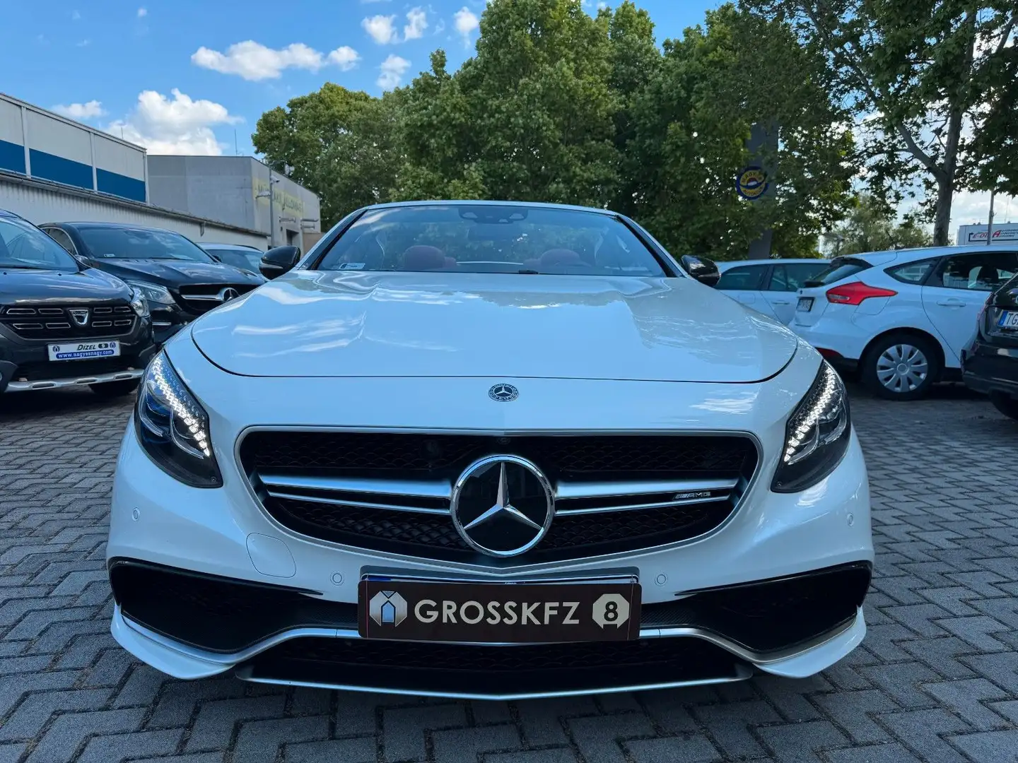 Mercedes-Benz S 63 AMG S63 AMG 4Matic Cabriolet, Kompl. Voll MANUFAKTUR Bílá - 2