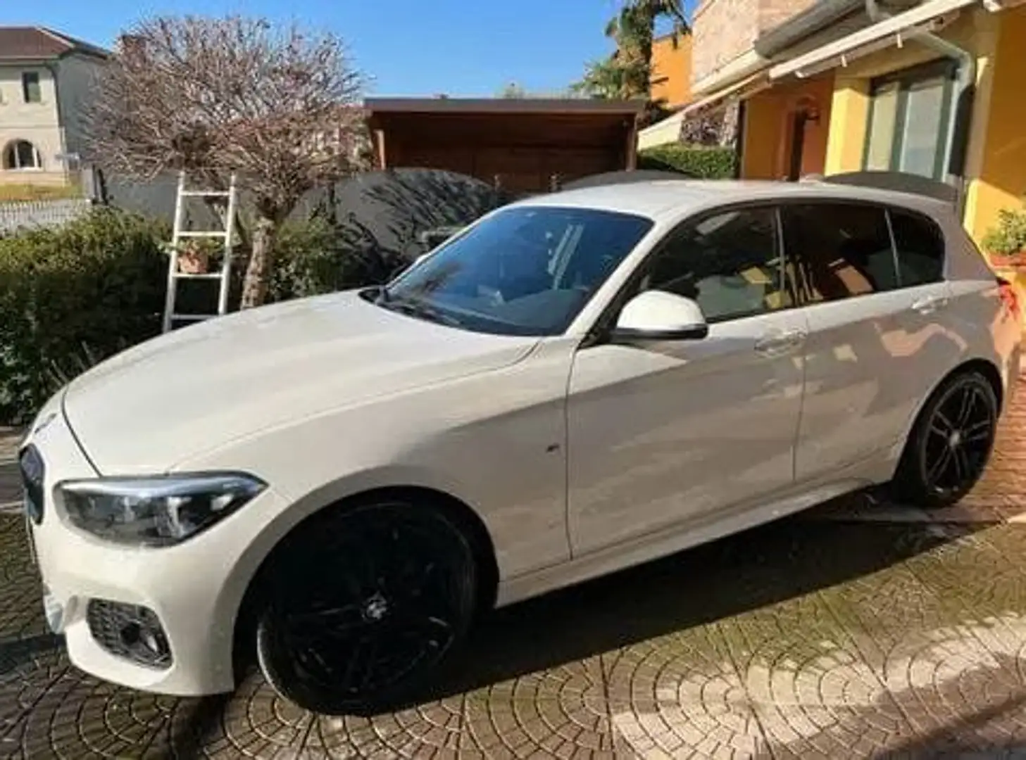BMW 114 Serie 1 F/20-21 2015114d Msport 5p Bianco - 1