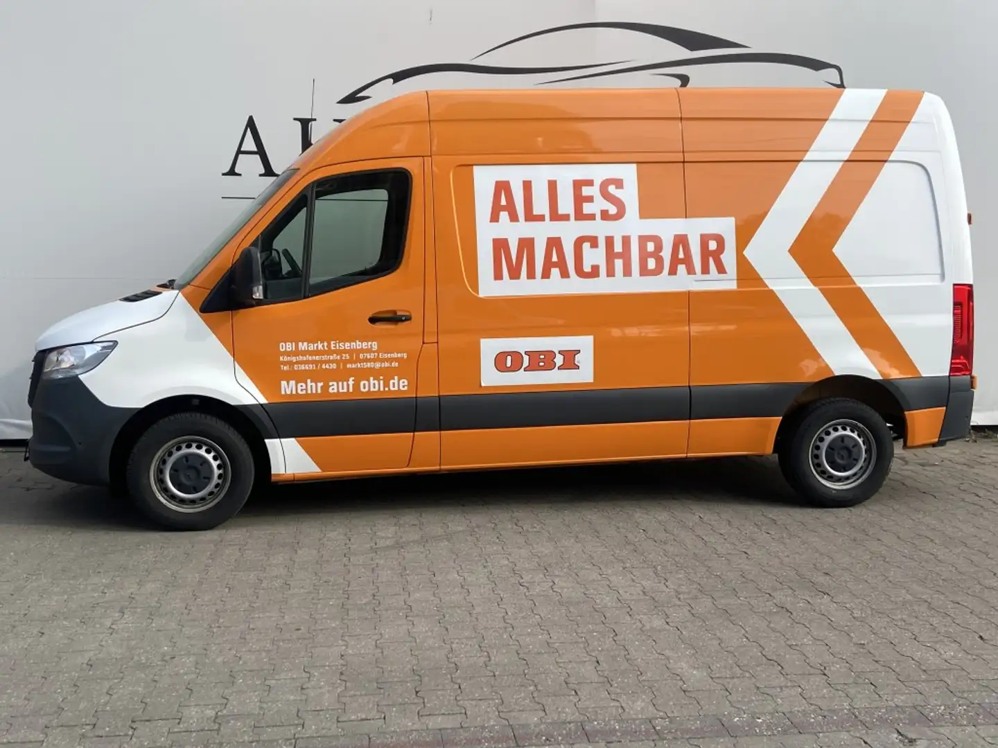 Mercedes-Benz Sprinter 211 CDI FWD L2 Hochdach 1HAND*TÜV NEU Orange - 2