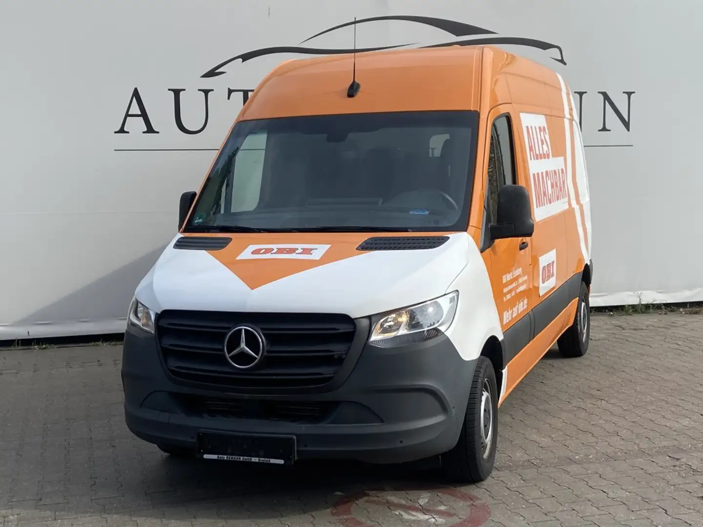 Mercedes-Benz Sprinter 211 CDI FWD L2 Hochdach 1HAND*TÜV NEU Orange - 1