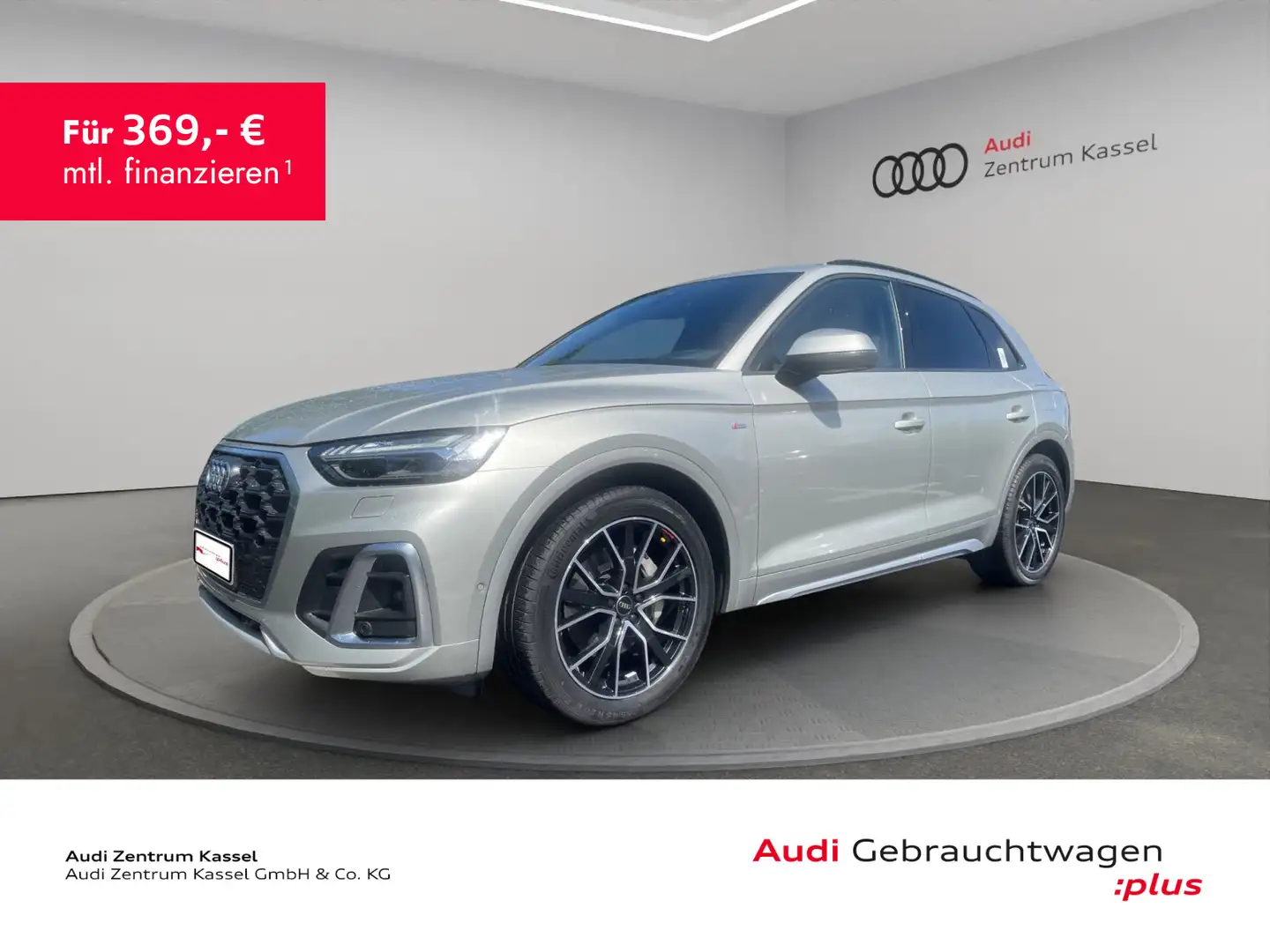 Audi Q5 55 TFSI e qu. S line Matrix Navi HuD 360° AHK Grau - 1