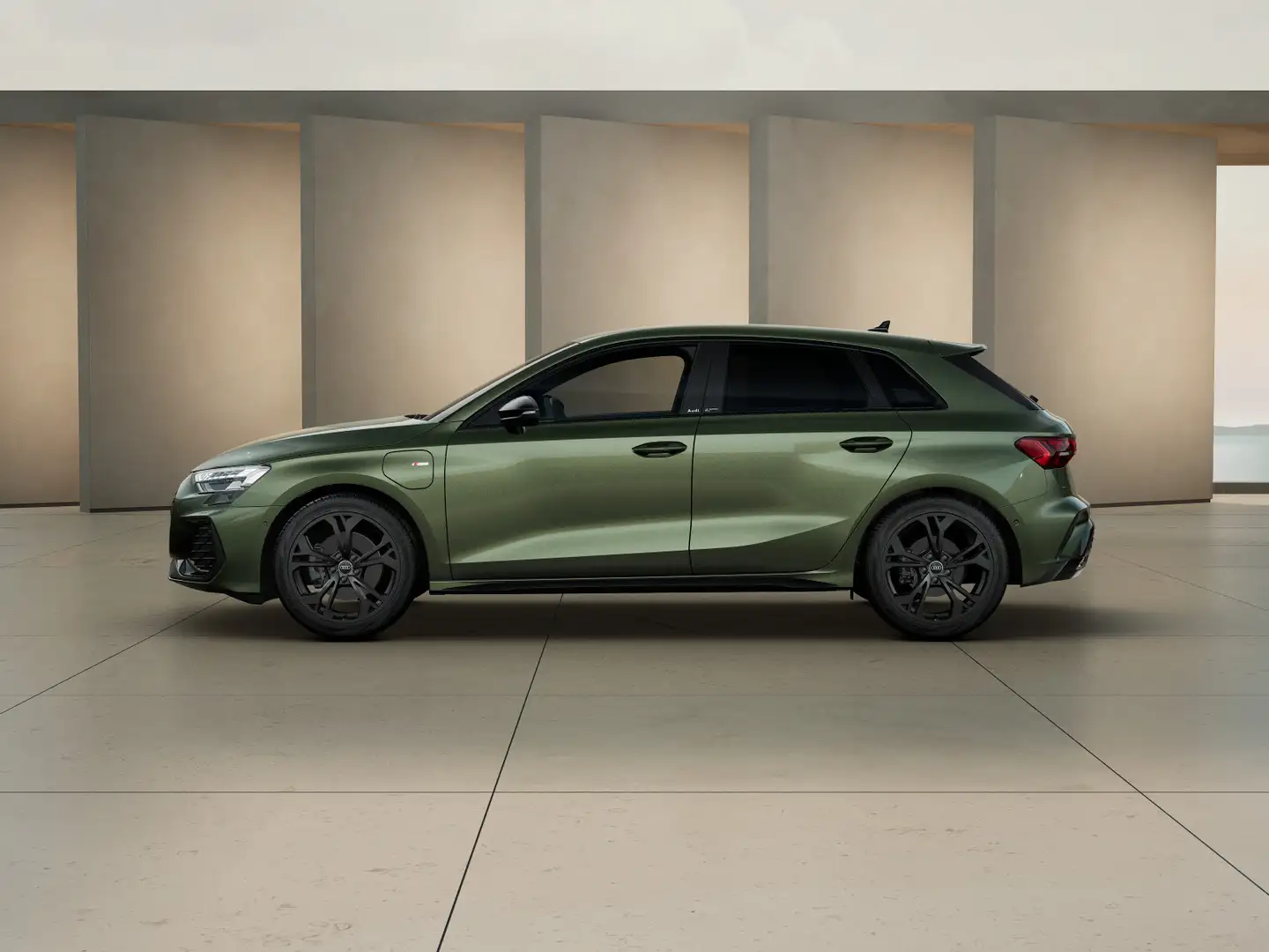 Audi A3 S line 40 TFSI e | LED,ACC,RKamera Grün - 2