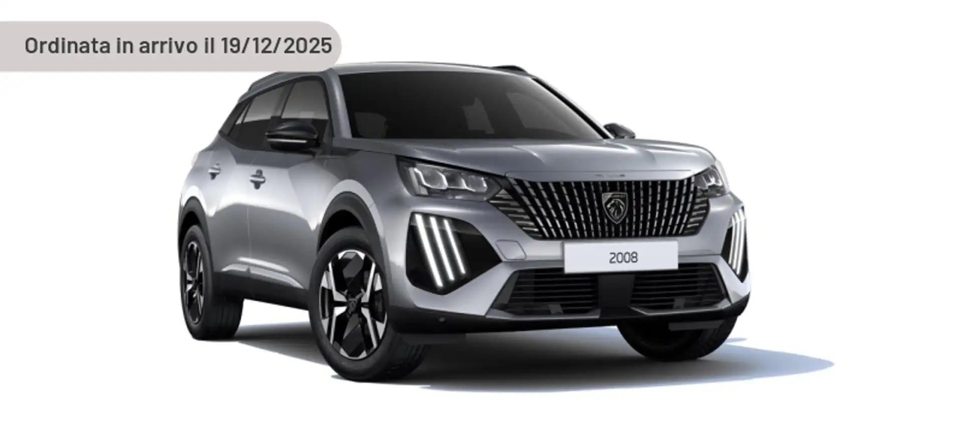 Peugeot e-2008 motore elettrico 156 CV Allure Argento - 1