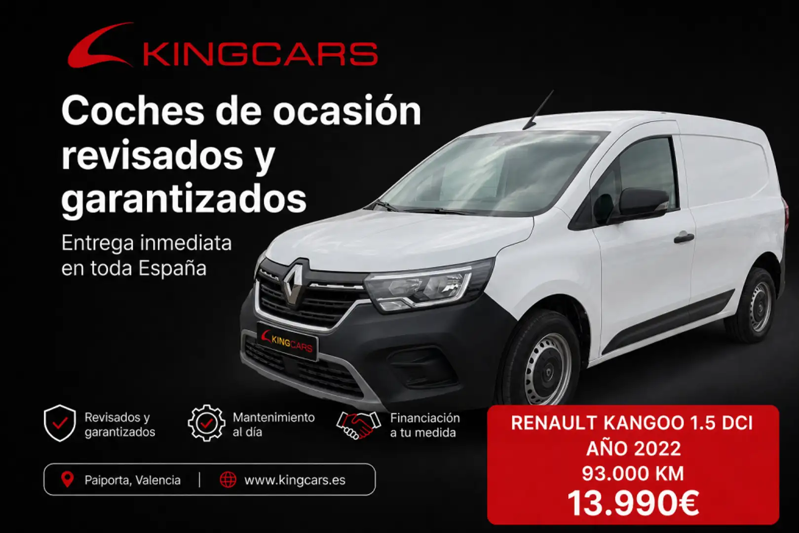 Renault Kangoo Combi 1.5dCi Blue Equilibre 85kW Blanco - 1