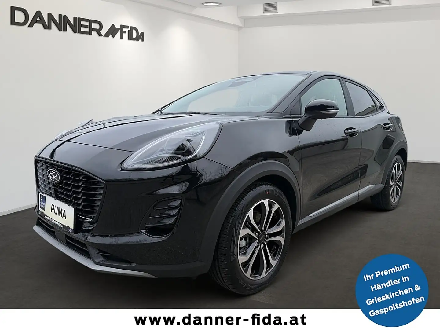 Ford Puma Titanium 125PS EcoBoost/Hybrid Aut. (SOFORT VER... Schwarz - 1