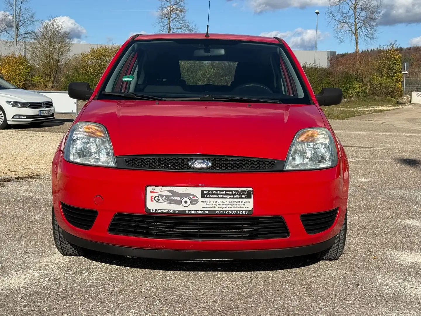 Ford Fiesta Viva X Automatik*KLIMA*ALU*Neu TÜV+AU* Rot - 2