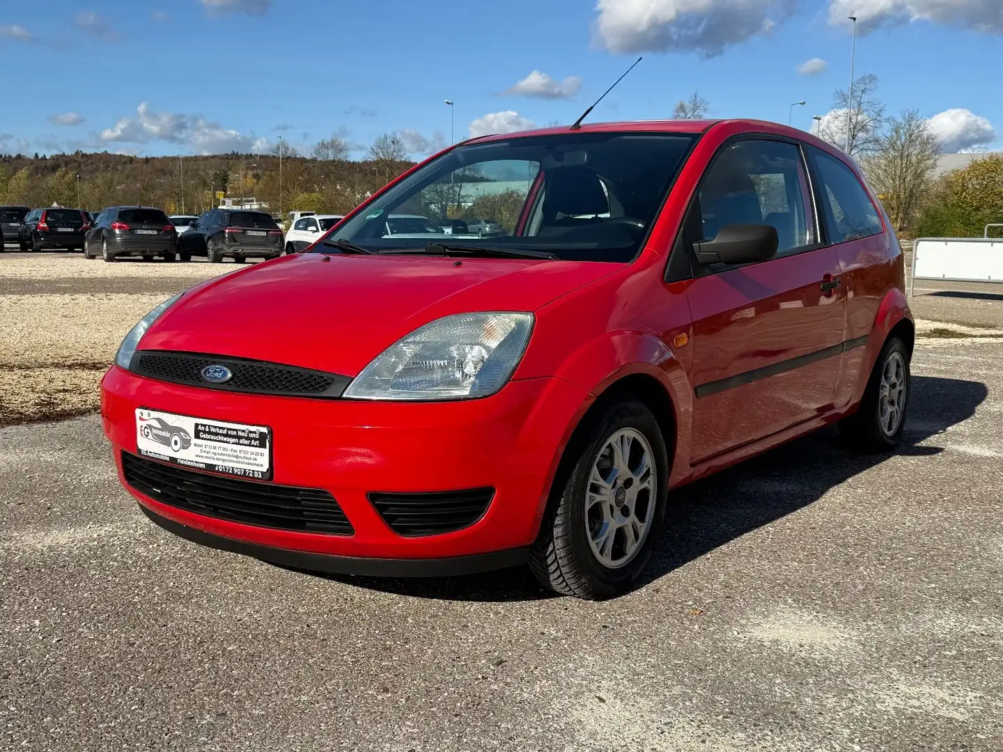 Ford Fiesta Viva X Automatik*KLIMA*ALU*Neu TÜV+AU* Rot - 1
