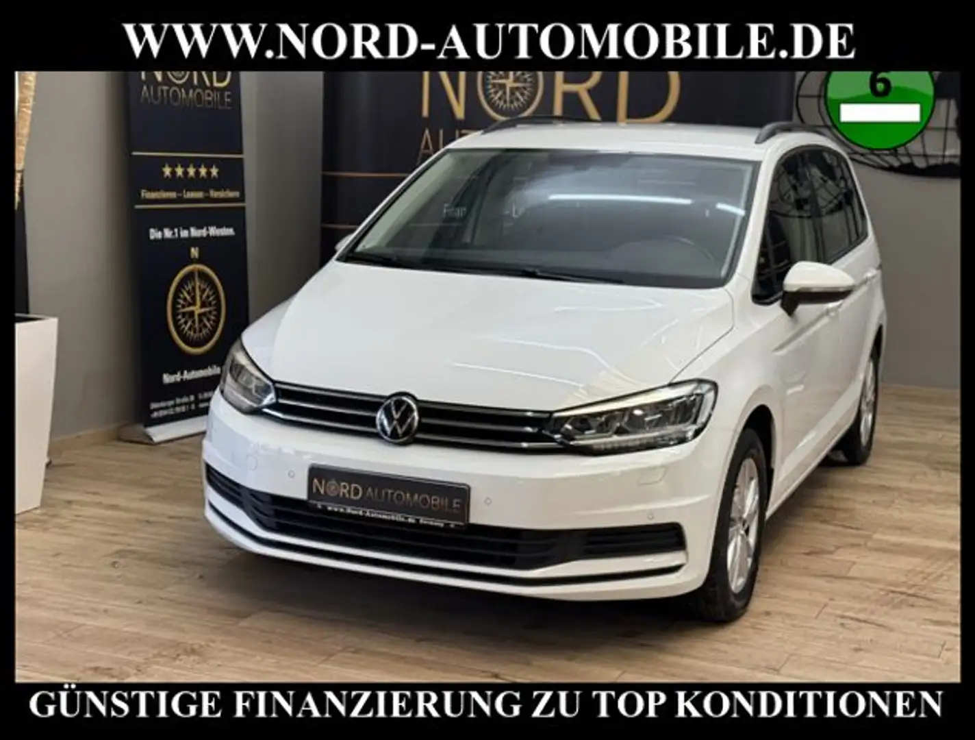 Volkswagen Touran Comfortline 2.0 TDI DSG Navi*LED*Kamera* Comfortli White - 1
