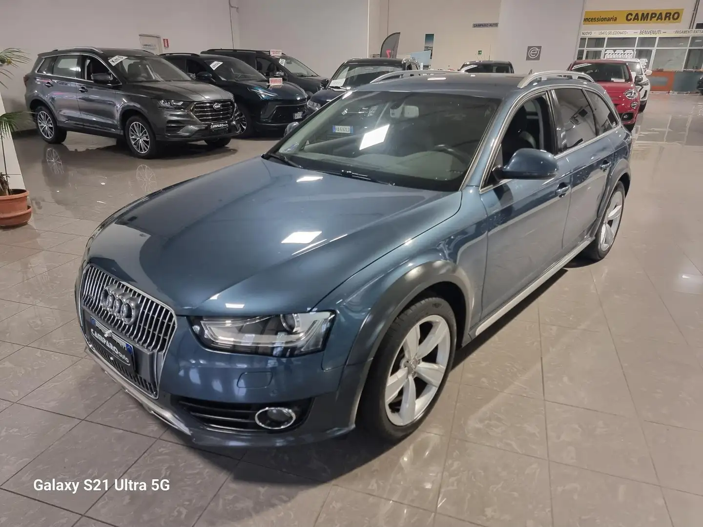 Audi A4 allroad Quattro 2.0 tdi S-TRONIC Business Plus Bleu - 1
