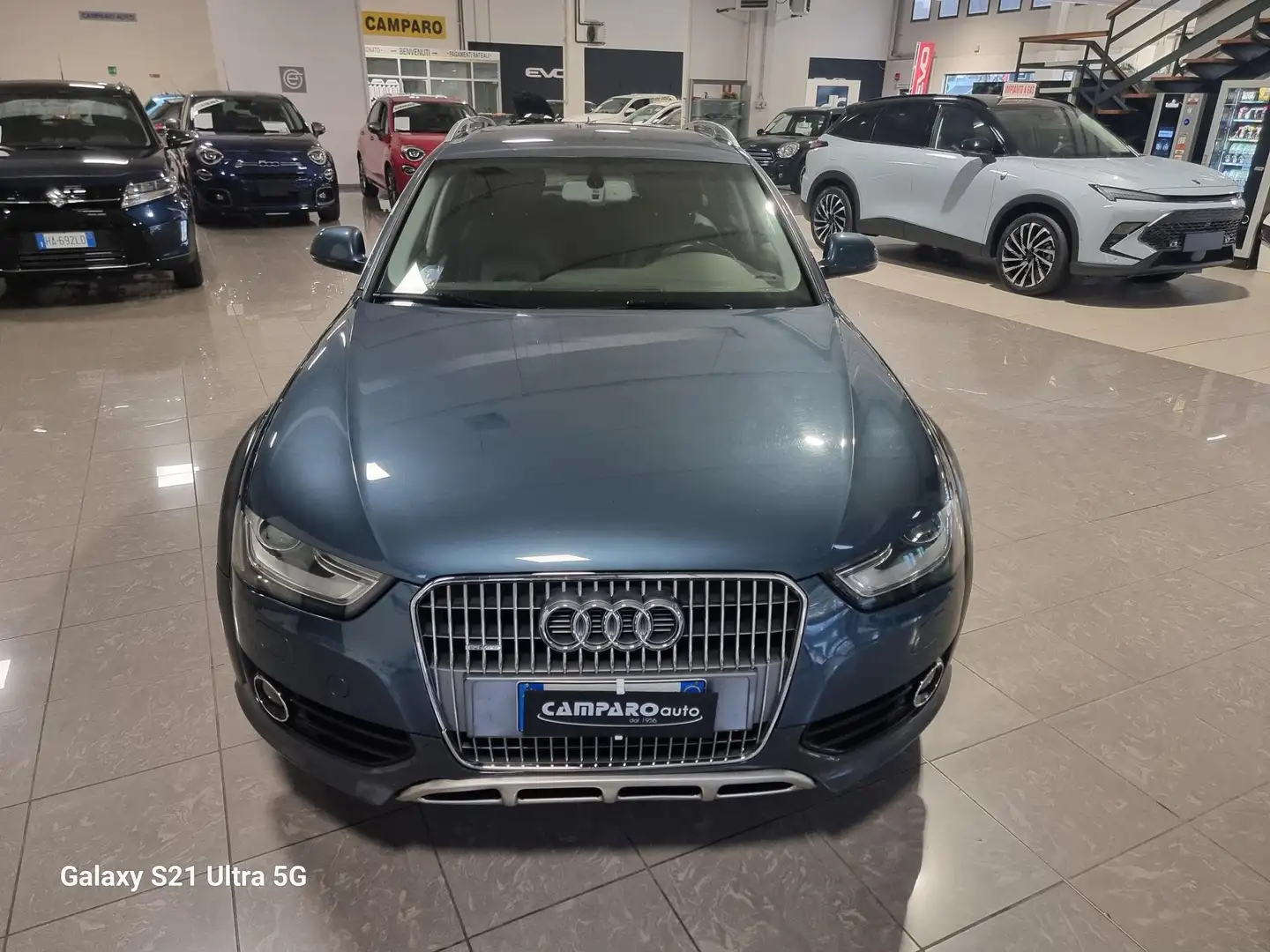 Audi A4 allroad Quattro 2.0 tdi S-TRONIC Business Plus Bleu - 2