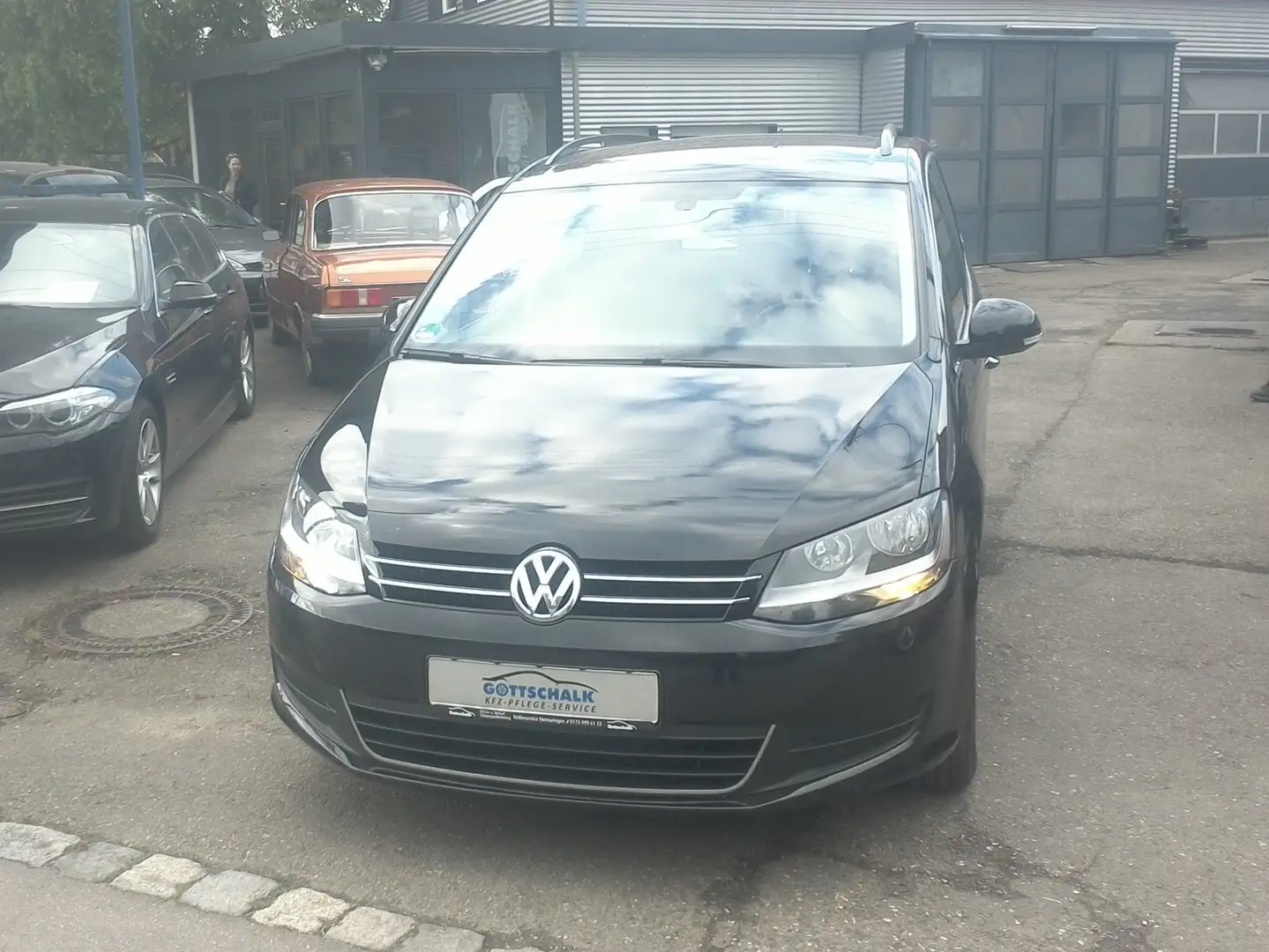 Volkswagen Sharan Sharan Diesel 2.0 TDI DSG BlueMotion Comfortline Schwarz - 1