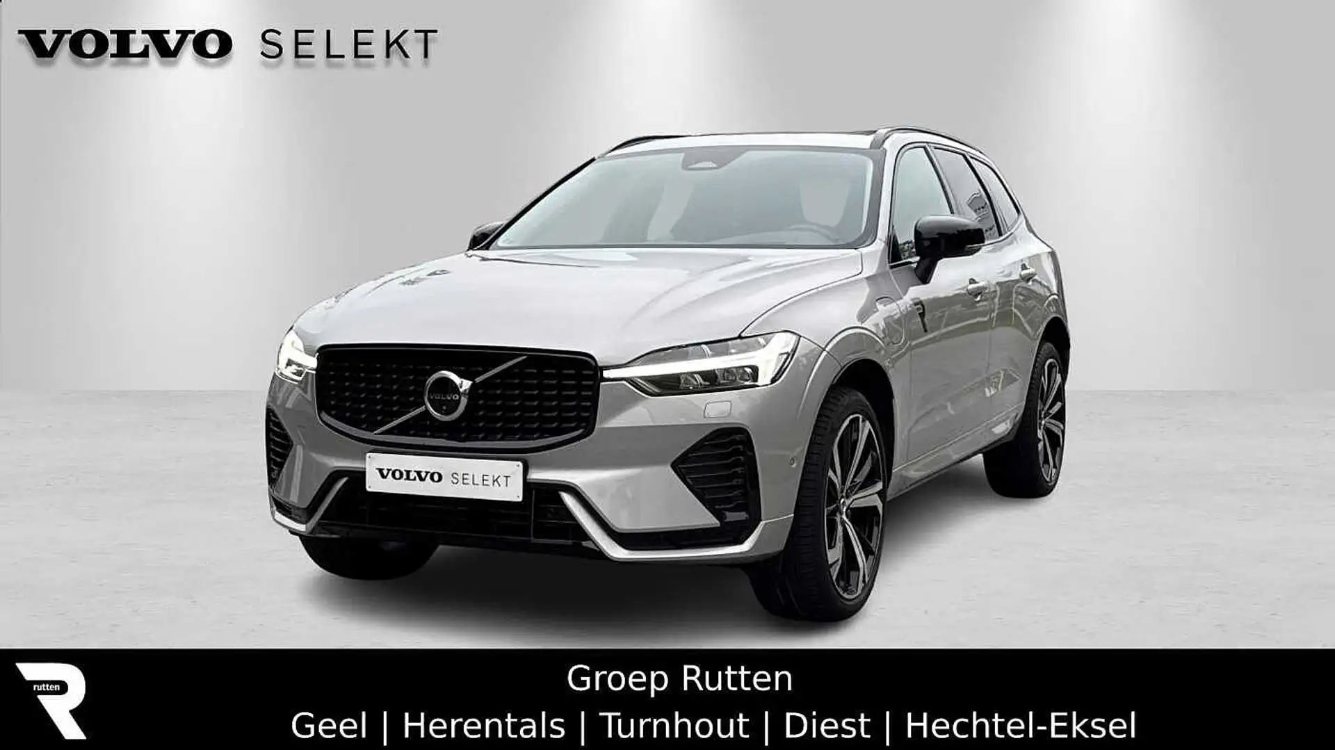 Volvo XC60 T6 Ultra Dark - FULL - B&W - Pano - 360 - Luchtver Argent - 1