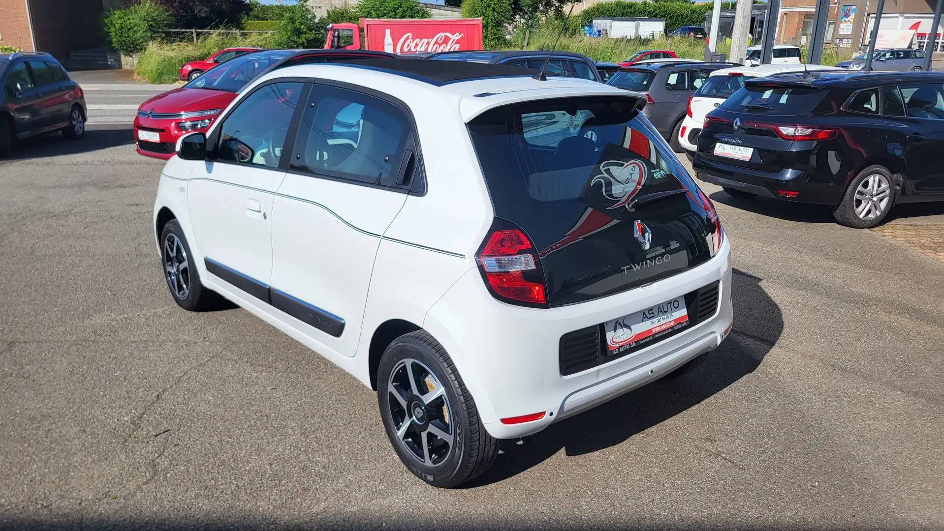 Renault Twingo 5P 0.9 TCe 90cv Intens EDC Automatique (EU6c) Weiß - 2