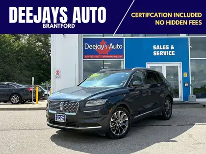  2021 Lincoln Nautilus Reserve AWD   