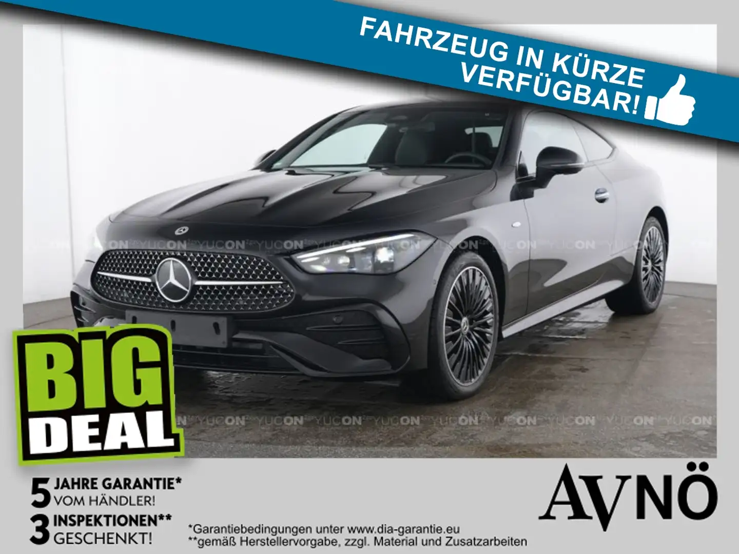 Mercedes-Benz CLE 300 e COUPE AMG LINE PANO SD DIGITAL LIGHT Schwarz - 1