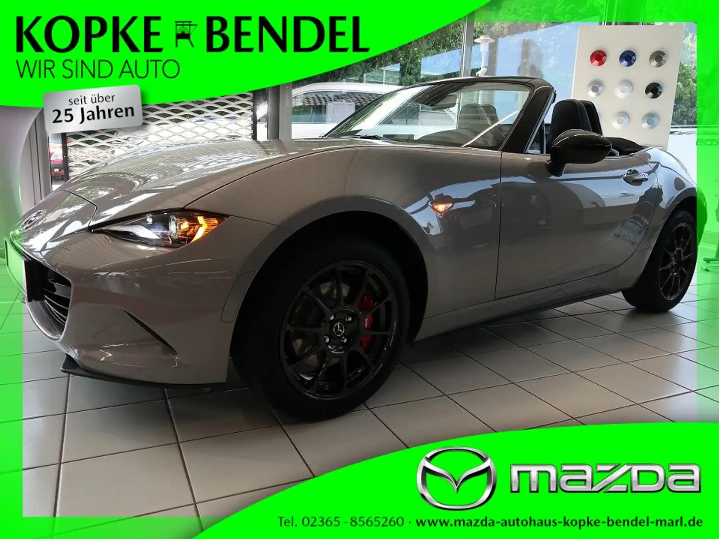 Mazda MX-5 HOMURA *RECARO * BOSE * LED* 6 J. Garantie, Grau - 1