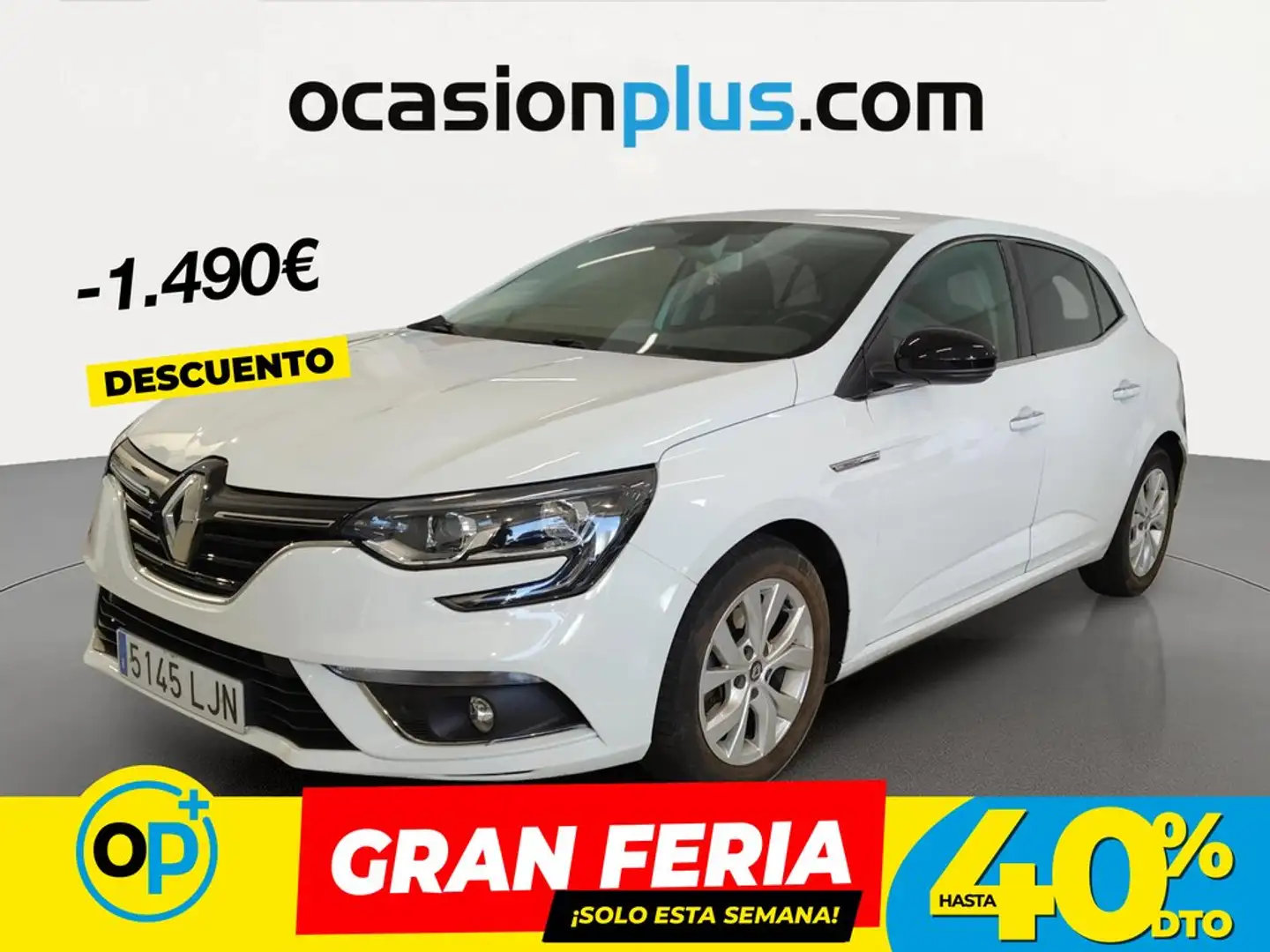 Renault Megane 1.5dCi Blue Limited 70kW Blanco - 1