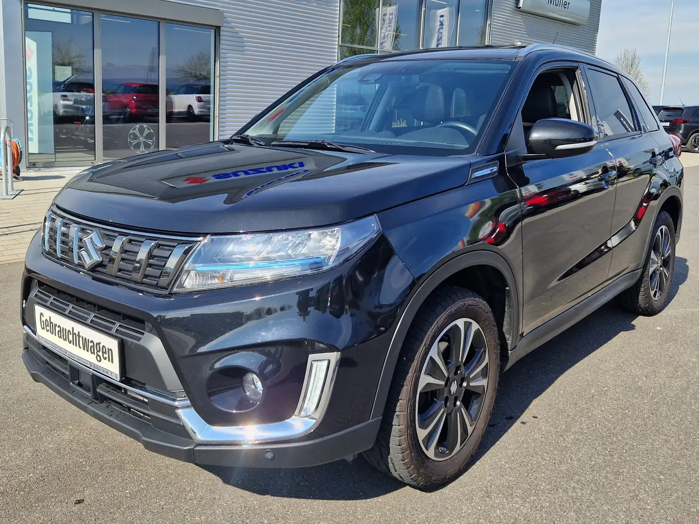 Suzuki Vitara 1.4 Boosterjet Hybrid Comfort+ Garantie Noir - 1