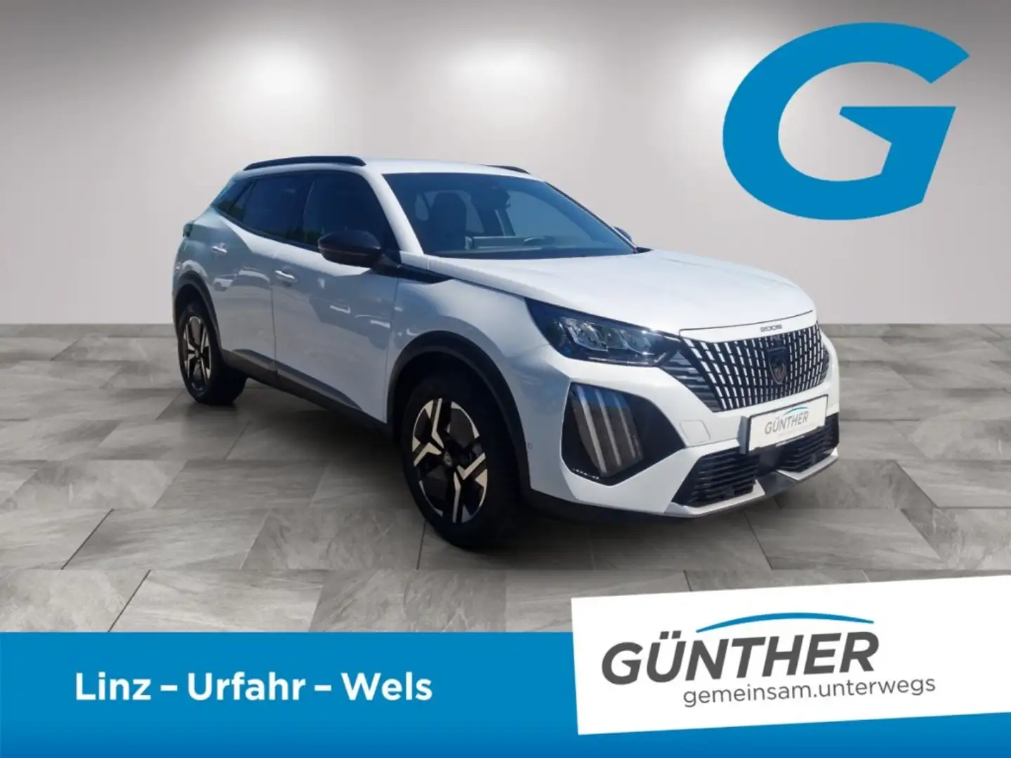 Peugeot 2008 ALLURE PureTech 100 Blanc - 2