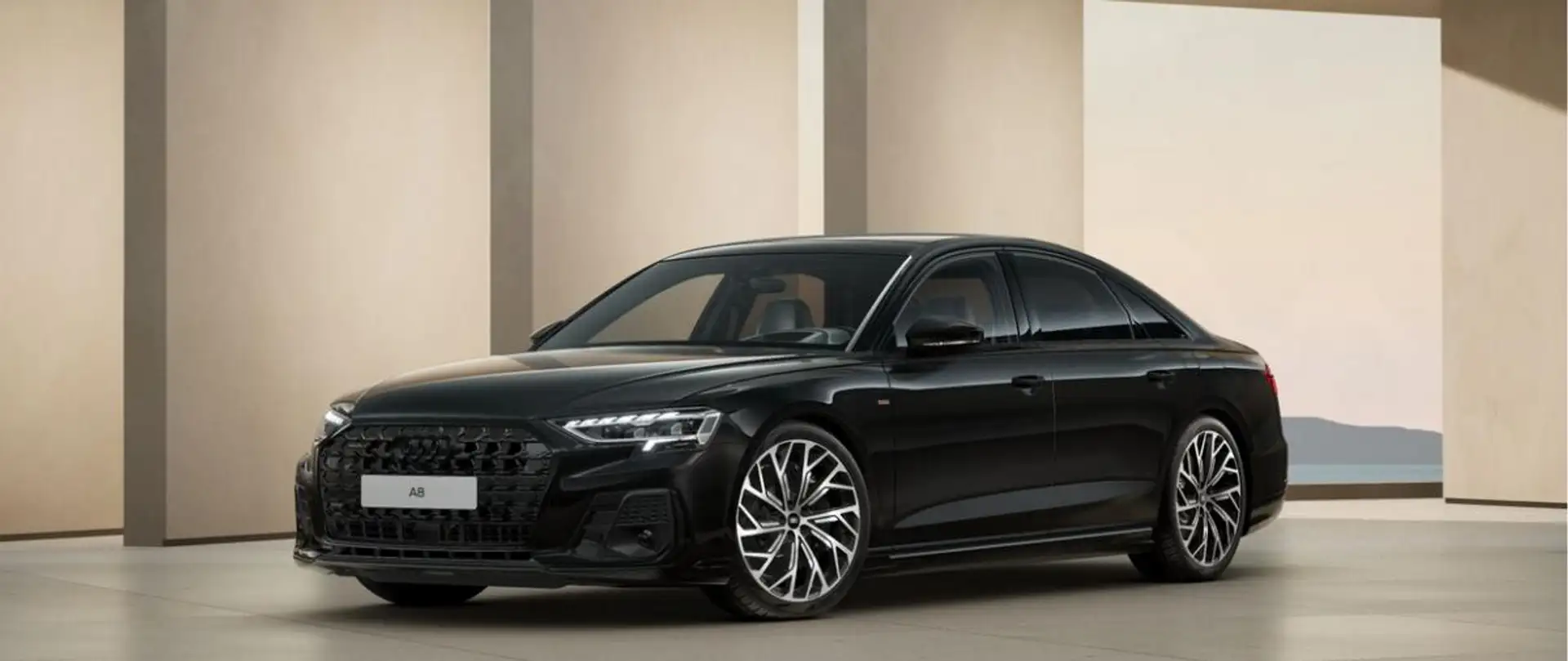 Audi A8 60 TFSIe MATRIX+HUD+PANO+KAMERA+B&O+AHK+VIRTUAL Schwarz - 1