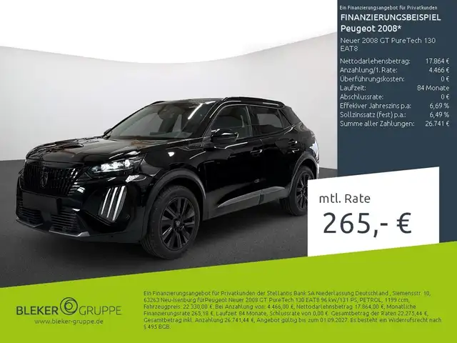 2024 Peugeot 2008 in Black for sale