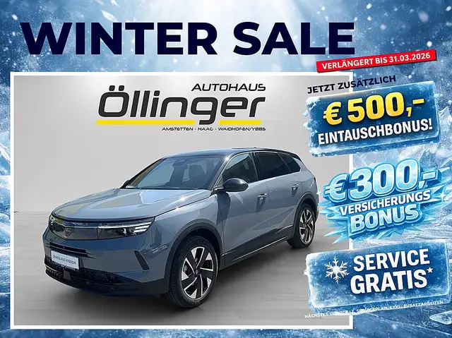 Opel Grandland 1.2 MHEV GS Aut. + Techpaket!