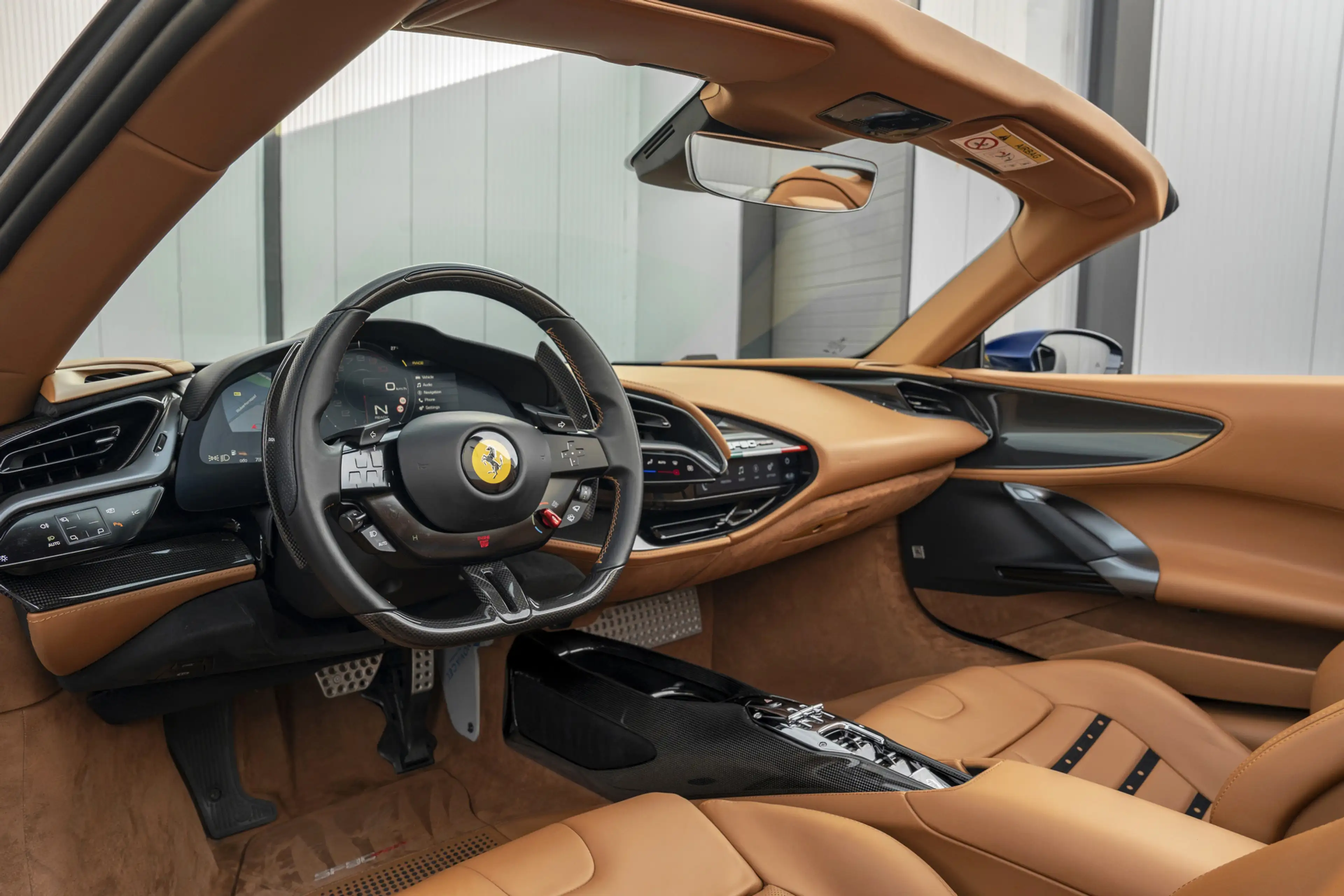 Ferrari SF90 Spider - Blu Montreal - Full option - Lift - Carbon — photo 3