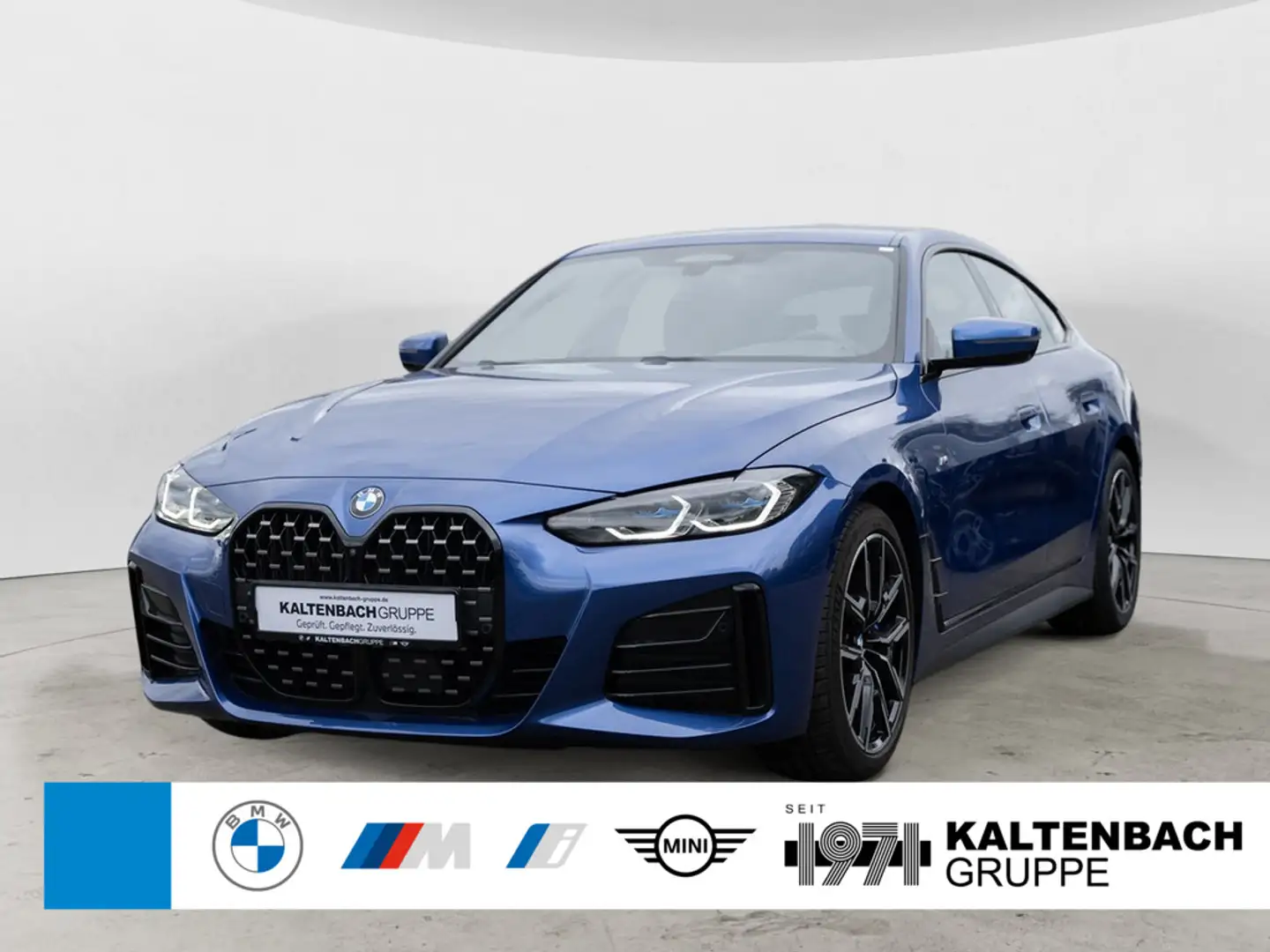 BMW 420 Gran Coupe M-Sport Pro AHK 360° LASER LED Bleu - 1