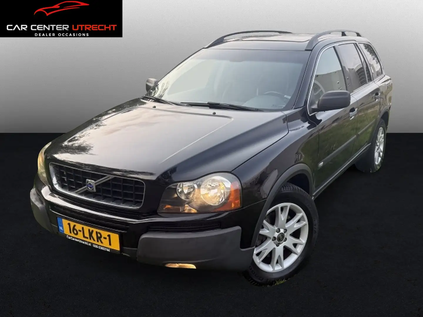 Volvo XC90 2.5 T Kinetic | leder | airco | automaat | VERKOCH Zwart - 1