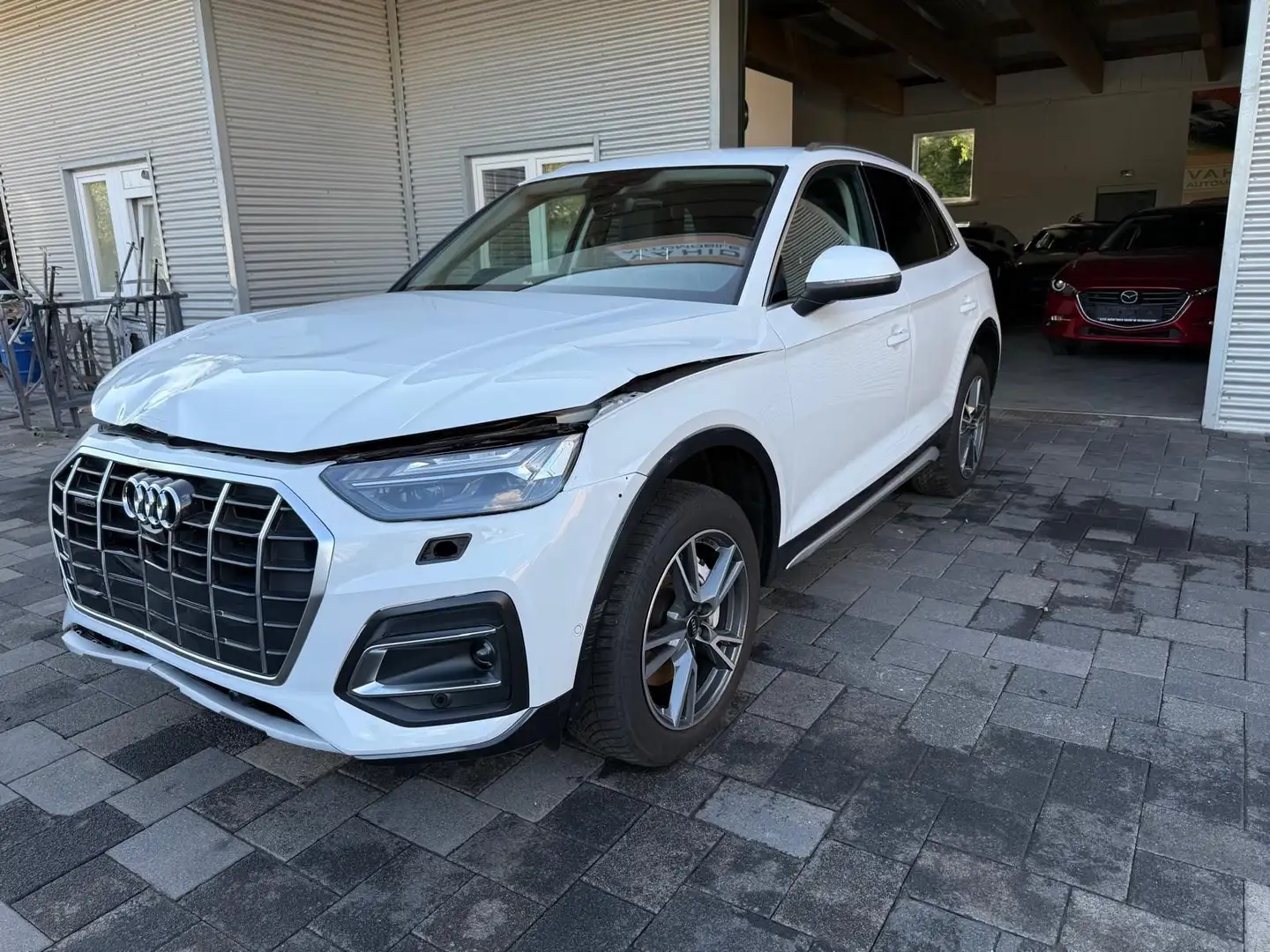 Audi Q5 50 TDI quattro Distronic Kamers Matrix Weiß - 1