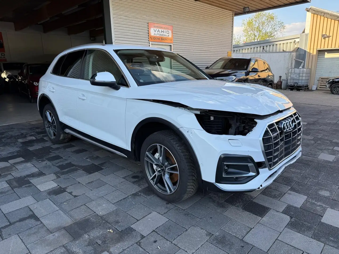Audi Q5 50 TDI quattro Distronic Kamers Matrix Weiß - 2