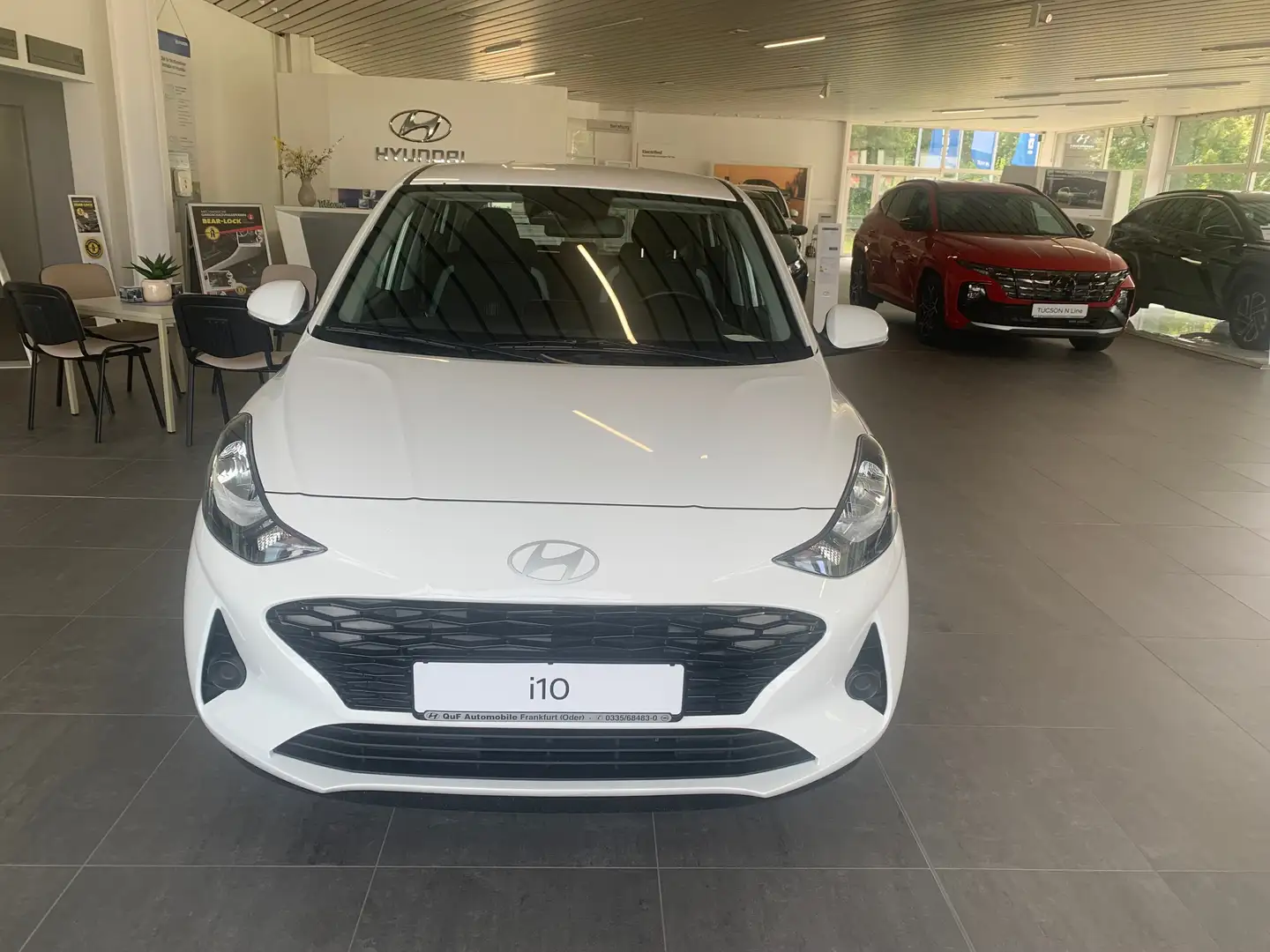 Hyundai i10 Trend Blanc - 1