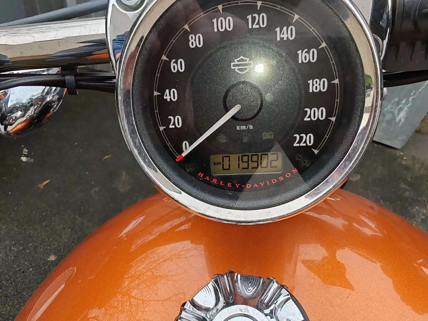 Harley-Davidson 1200 Custom 1200 ca Narancs - 1