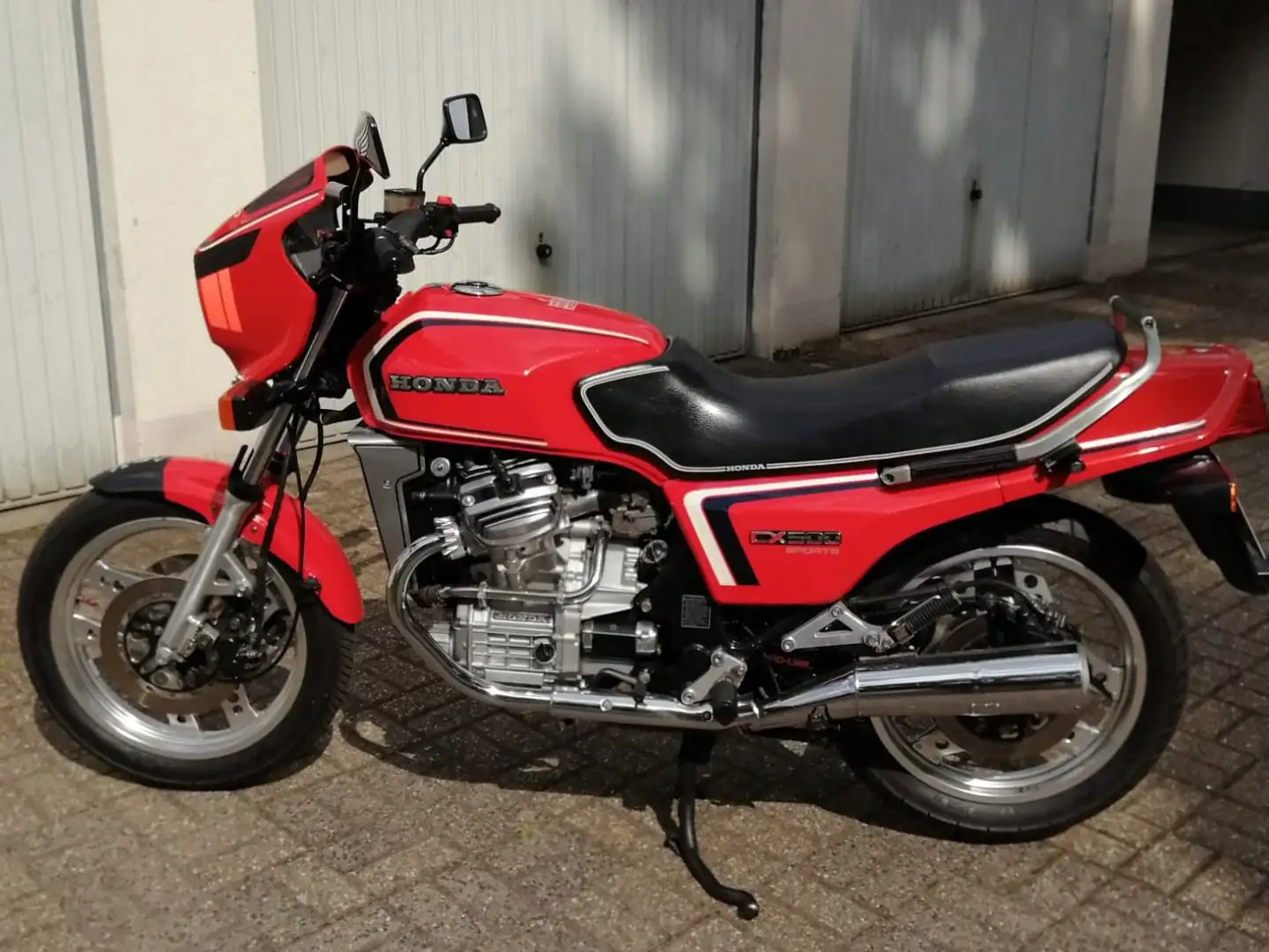 Honda CX 500 Cx500 Euro Sport Roşu - 1