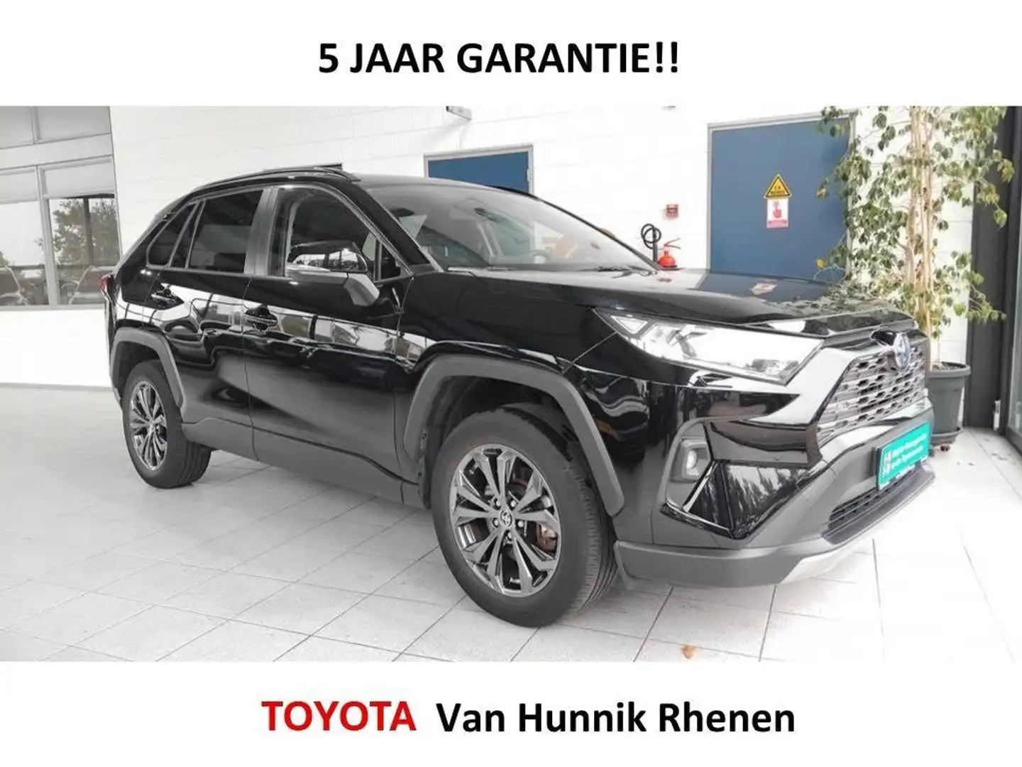 Toyota RAV 4 2.5 Hybrid | Parksens v+a | Leer | Apple/Android | Zwart - 1