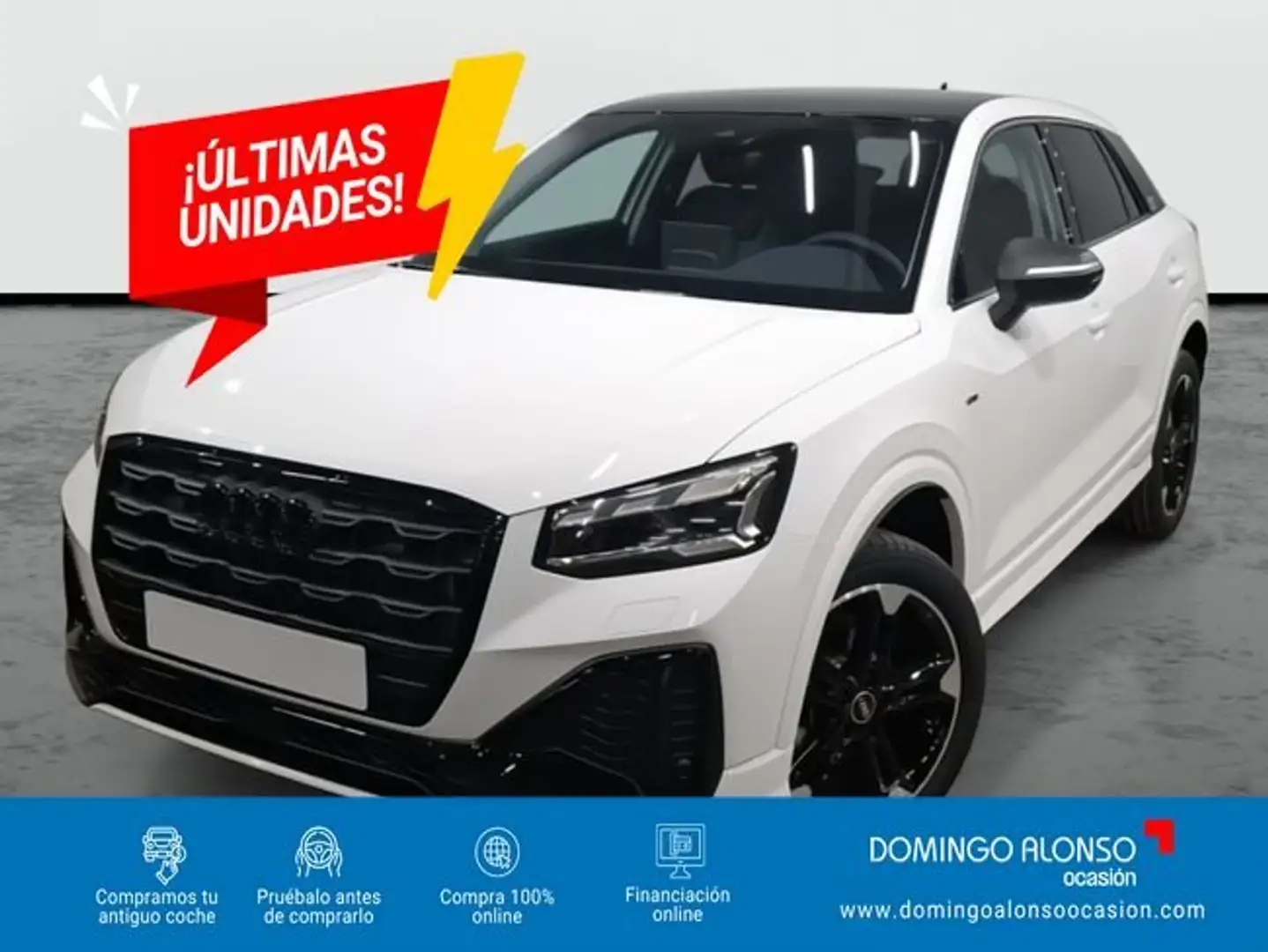 Audi Q2 S line Black&White TFSI 85 kW (116 CV) - Limited E Blanco - 1