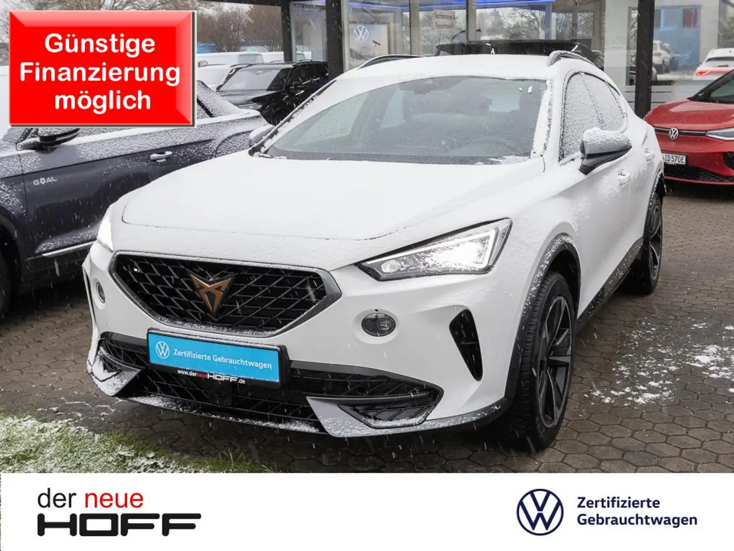 CUPRA Formentor Navi AHK LED Sitzheizung Einparkhilfe Weiß - 1