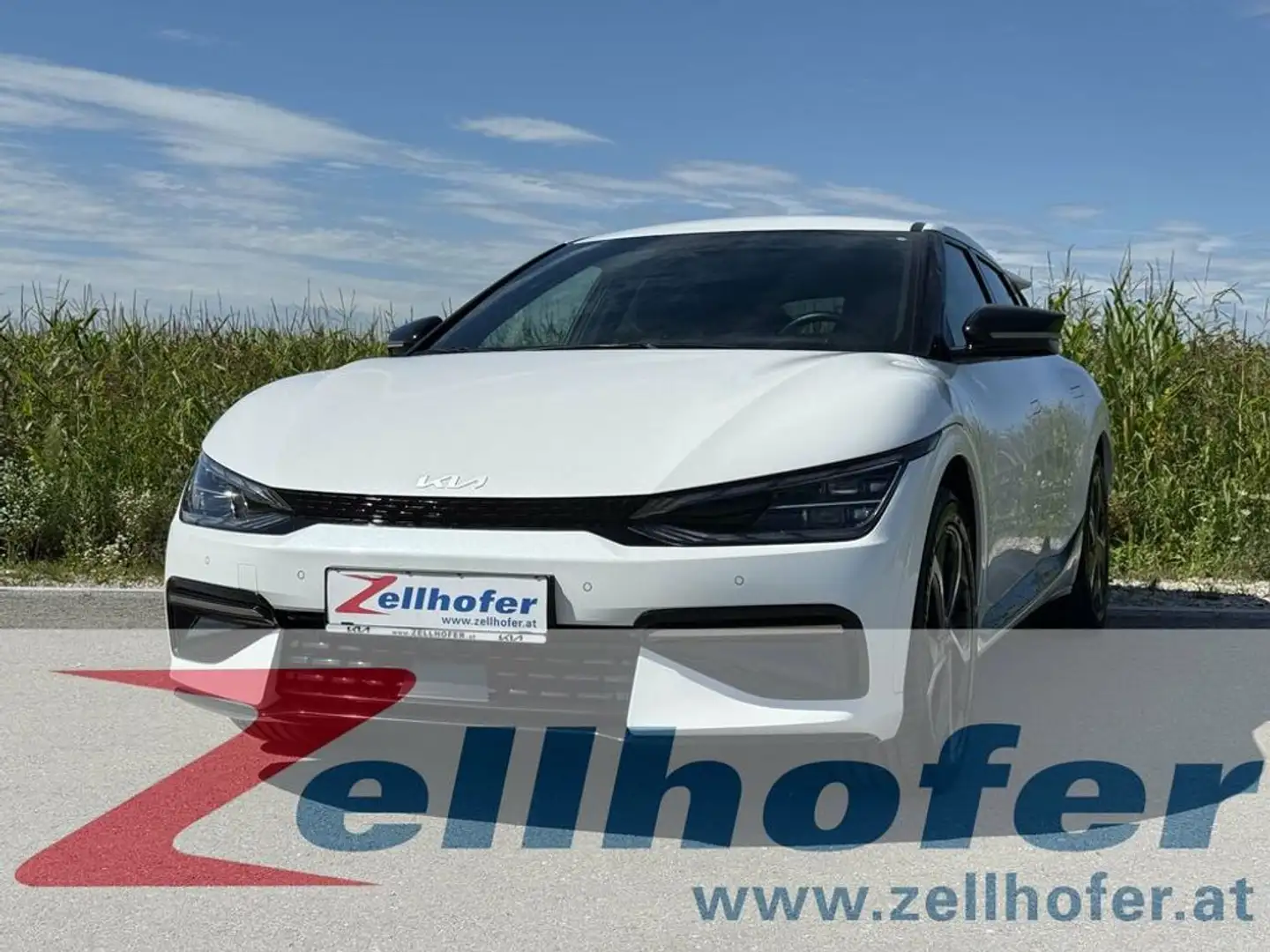 Kia EV6 RWD 77,4kWh GT-Line Aut. Blanc - 1