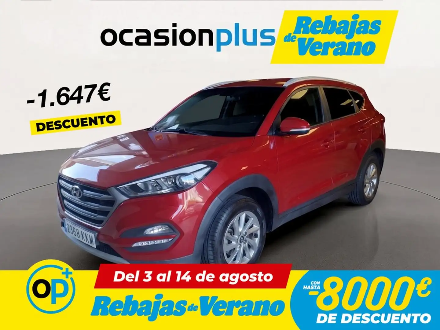Hyundai TUCSON 1.6 GDI BD Link 4x2 131 Rojo - 1