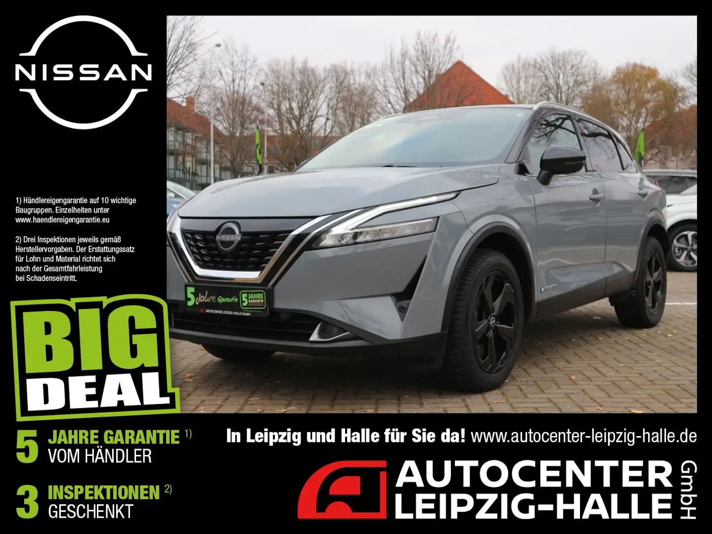 Nissan Qashqai 1.5 VC-T Edition Black Editon e-Power ACC Schwarz - 1