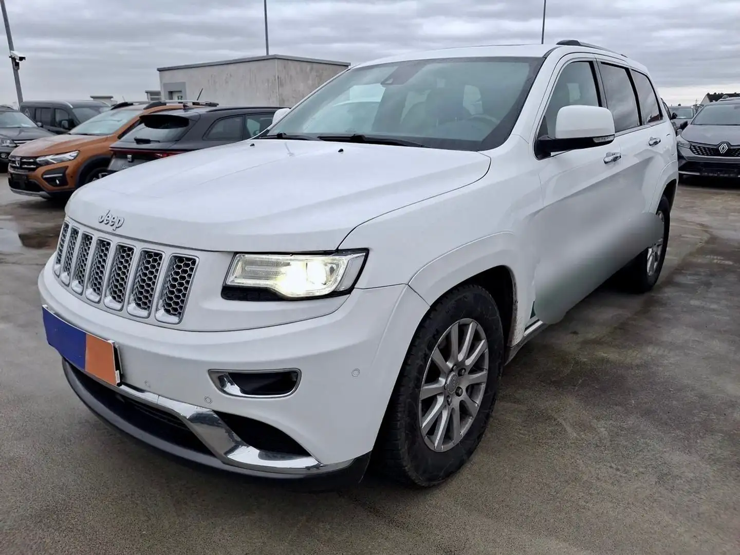 Jeep Grand Cherokee 3.0 CRD SUMMIT AHK STANDHZG PANO Weiß - 2